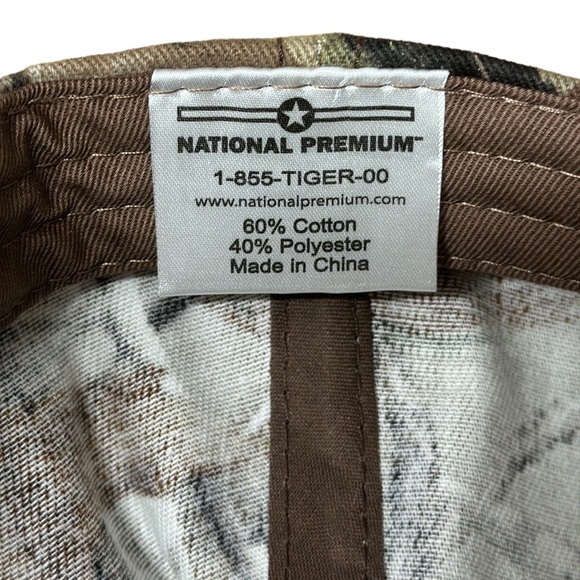 NWOT Dri-Duck Case Tractor Agriculture Farm Camo Adjustable Strapback Hat Cap - Picture 13 of 13